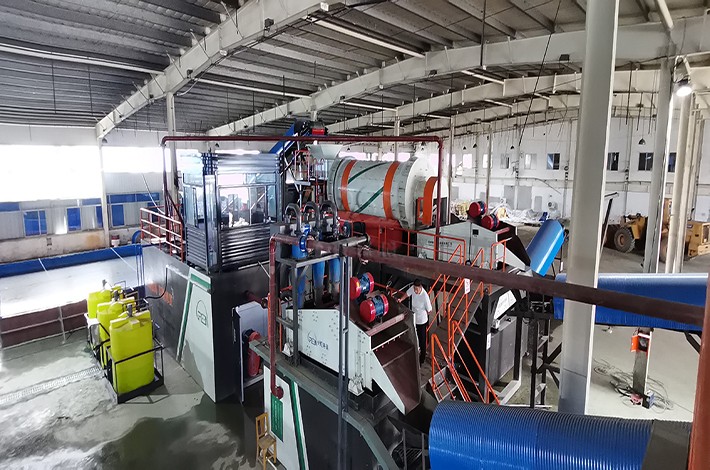 土壤淋洗设备安装现场