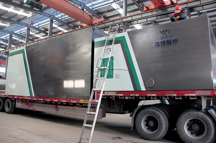 土壤淋洗修复设备装车