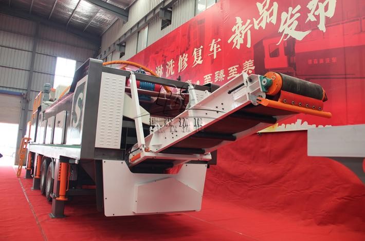 移动淋洗修复车