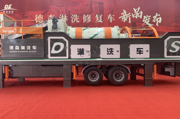 移动淋洗修复车