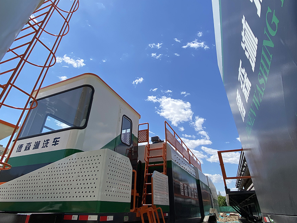 移动式土壤淋洗修复装备