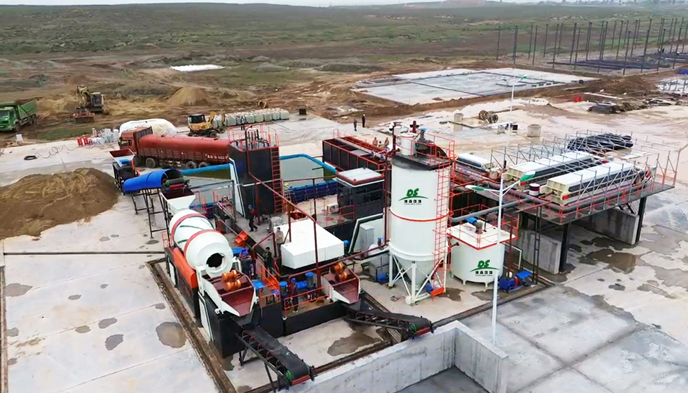 金莎9001zz以诚为本含油污泥淋洗修复设备