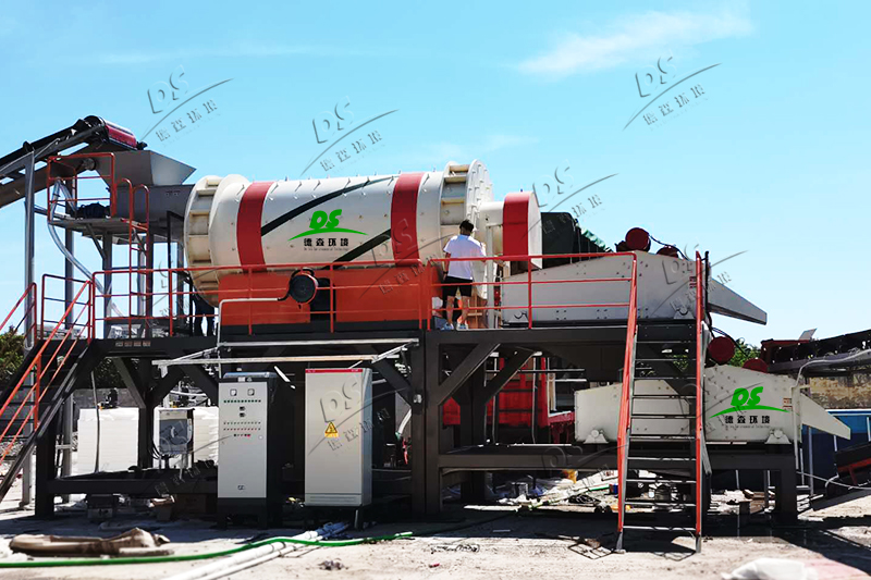 化工场地污染修复现场