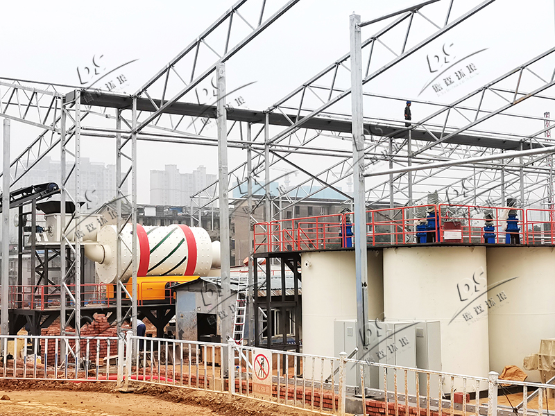 土壤淋洗修复现场